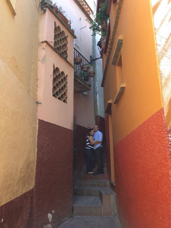 Casa Del Beso Otel Guanajuato Dış mekan fotoğraf